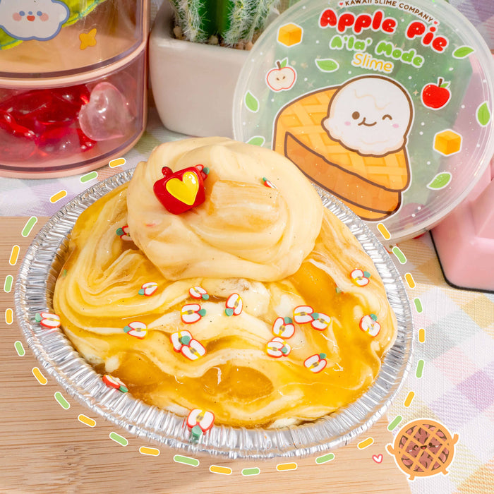 Apple Pie à la Mode Jelly Cube Signature Dome™ Slime