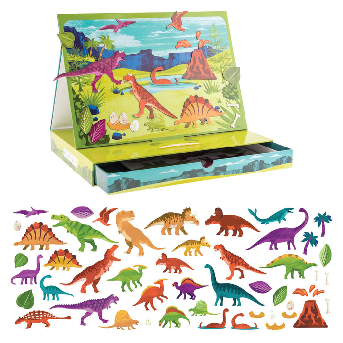 Magnetic Scene With Drawer- Dino