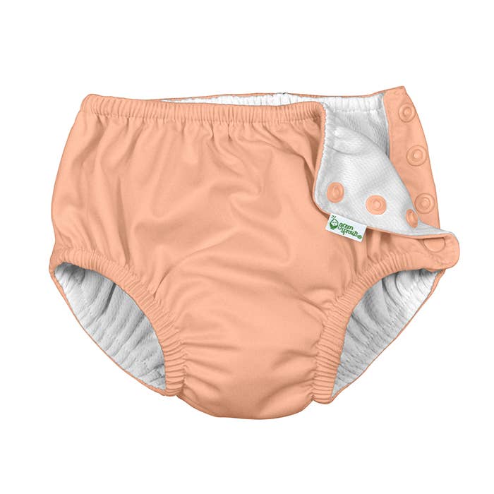 Snap Reusable Swimsuit Diaper - Solid
