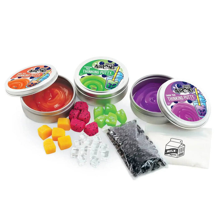Crazy Aaron's Boba Thinking Putty Mixed By Me Kit