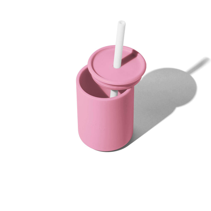 8 oz. La Petite Medium Silicone Baby Cup: Pink