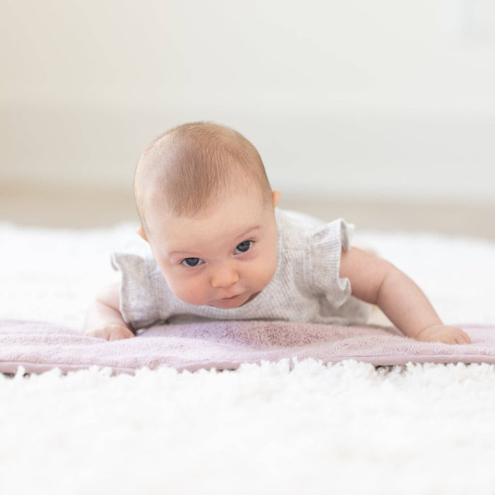 Reversible Bib + Burp Set Orchid