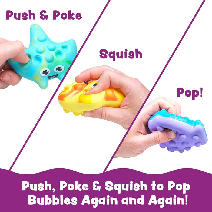 Tub Works® Tub Poppers™  Bath Toys 3pk