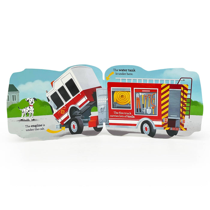 How Fire Trucks Work Shaped Board Book