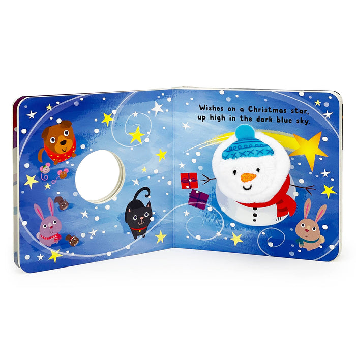 Friendly Little Snowman Finger Puppet Board Book