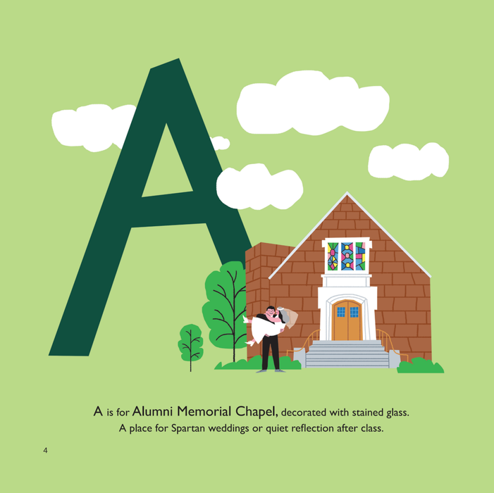 Michigan State University A to Z Hard Cover Book
