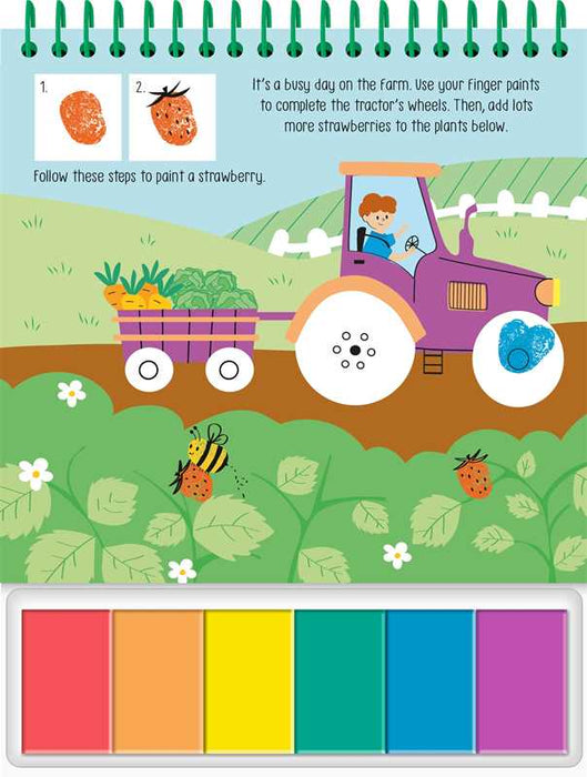 Finger Painting Farm by IglooBooks