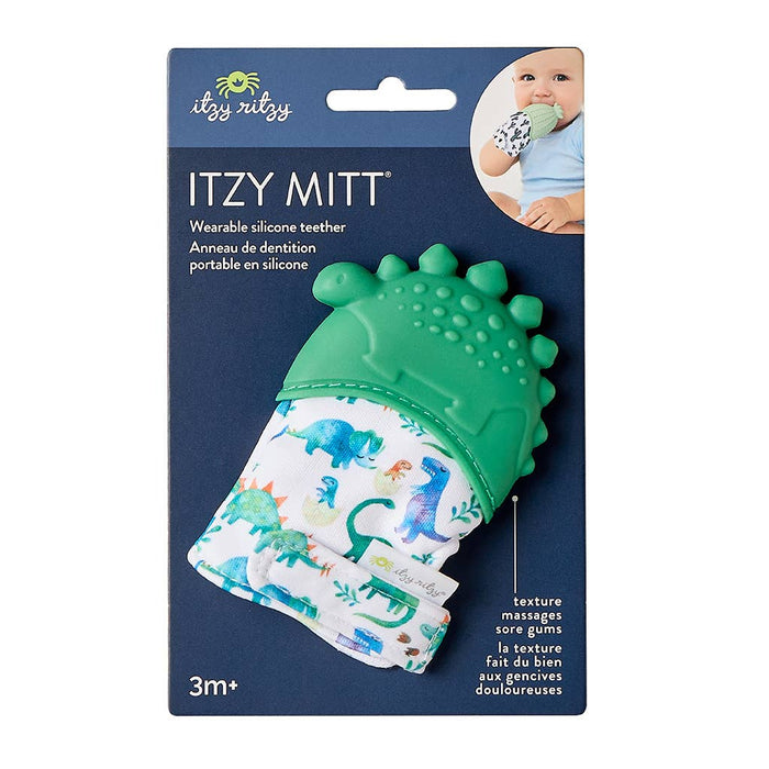 Itzy Mitt™ Silicone Teething Mitts: Bow