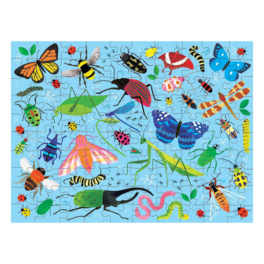 Bugs & Birds 100pc Double-Sided Puzzle