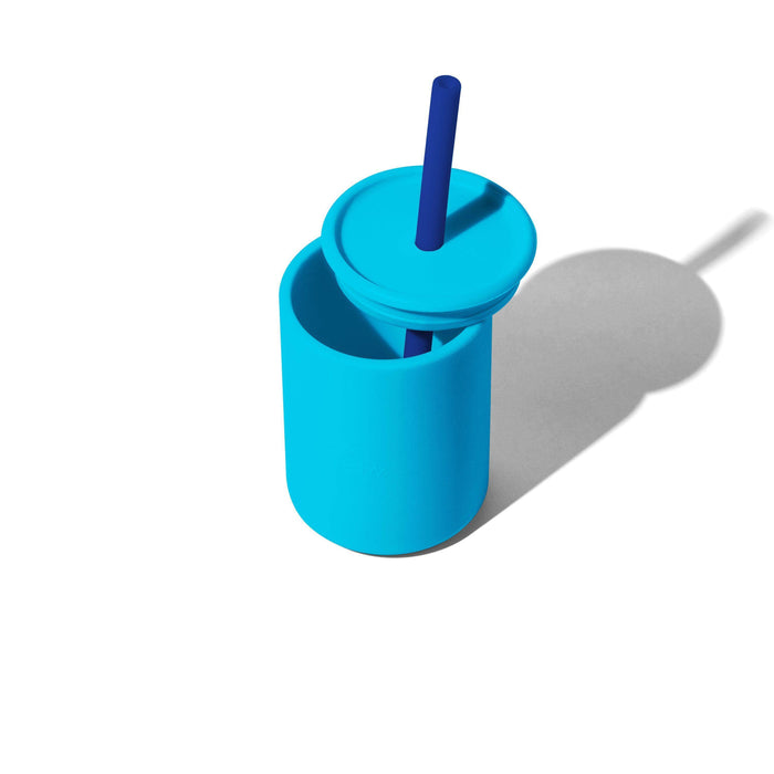 8 oz. La Petite Medium Silicone Baby Cup: Blue