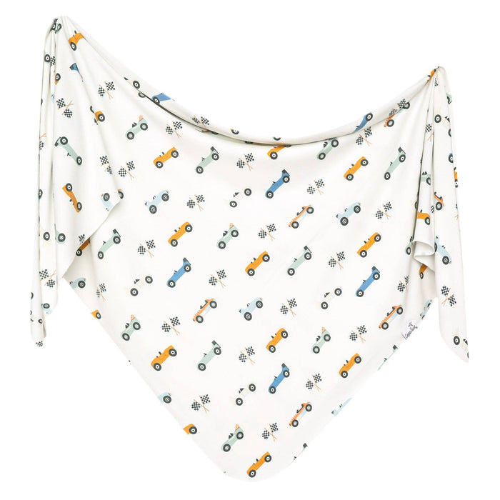 Knit Swaddle Blanket - Speedster