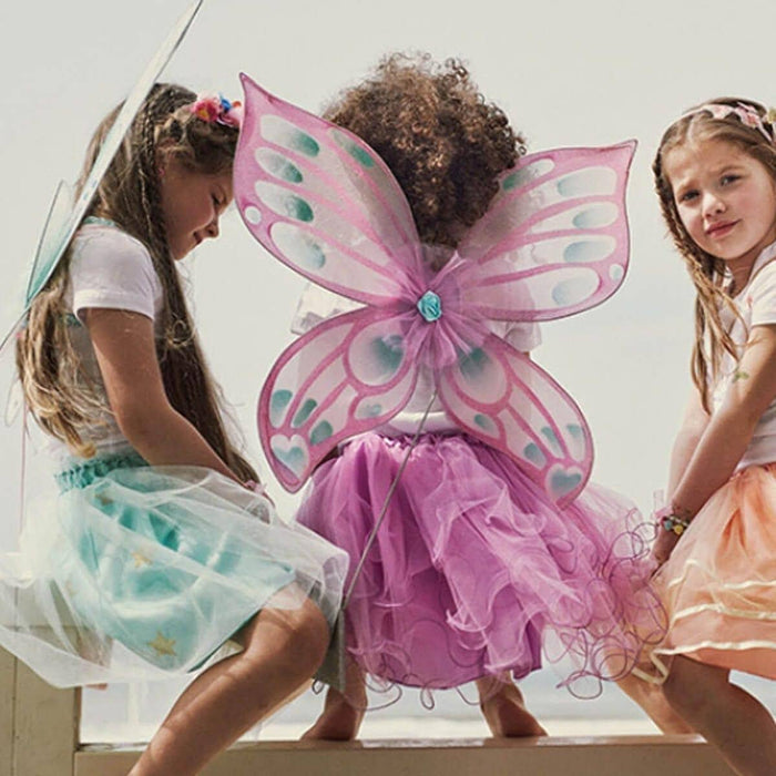 Angelina Fairy Costume Skirt and Wings Set (mint green)3-5ys