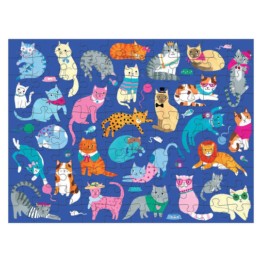 Cats & Dogs 100pc Double-Sided Puzzle