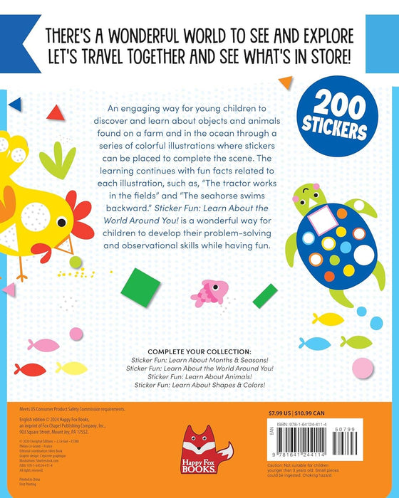 Sticker Fun: Learn About the World Around You!