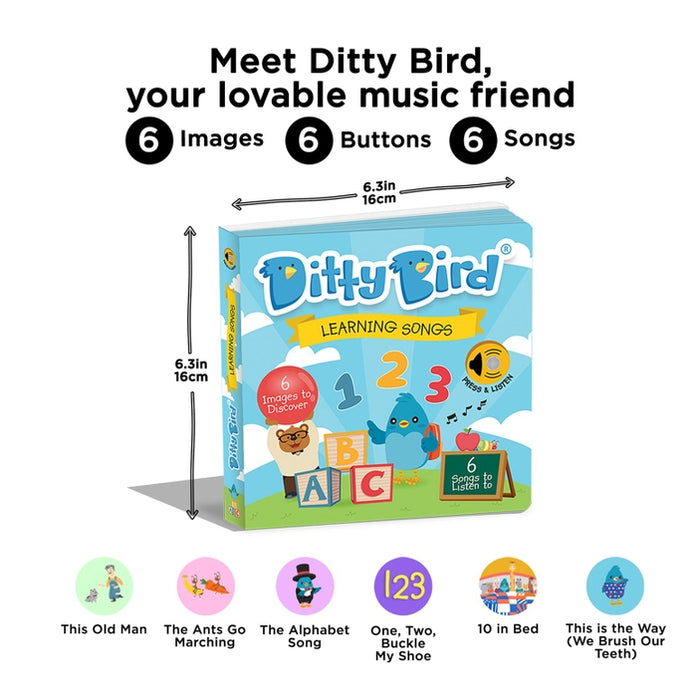 Ditty Bird Books- Learning Songs