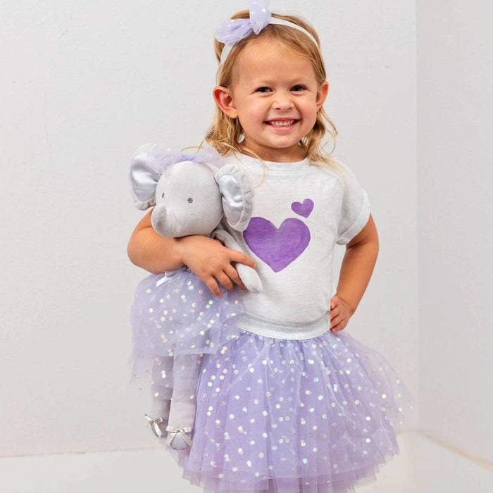 Tutu & Headband Set: Rose Pink-Large