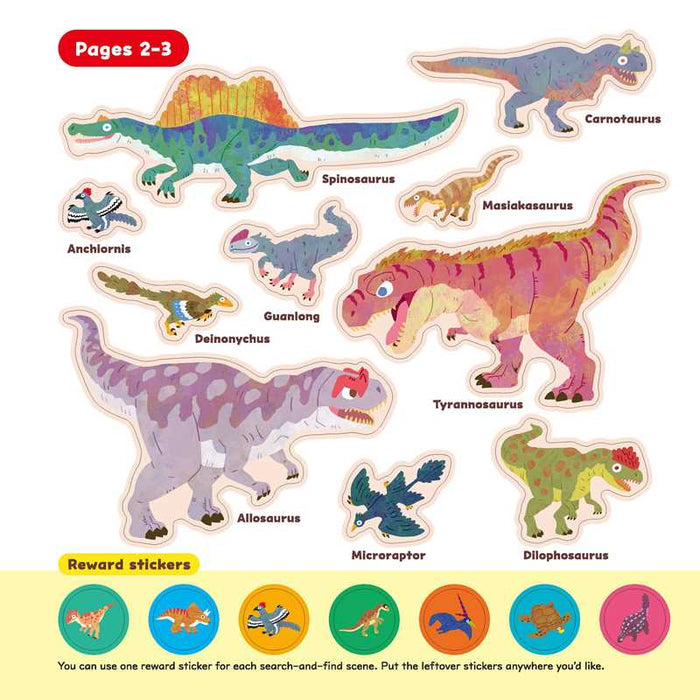 SEEK, FIND, FUN! Dinosaurs by Gakken early childhood experts