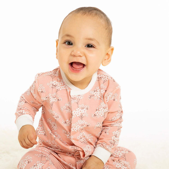 Cherry Blossom Modal Magnetic Coverall