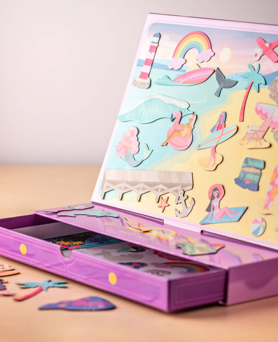 Magnetic Scene With Drawer- Mermaid