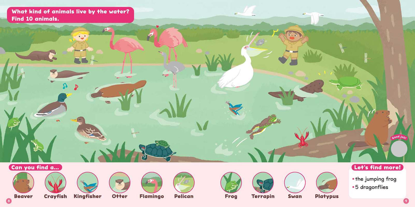 SEEK, FIND, FUN! Animals by Gakken early childhood experts