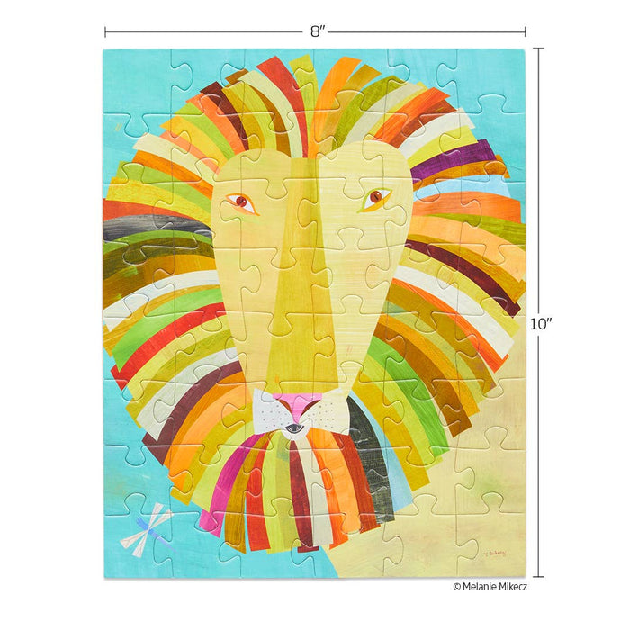 Colorful Lion | 48 Piece Kids Puzzle Snax