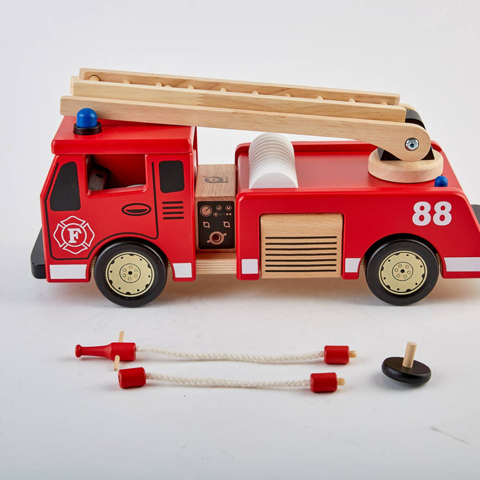 Pintoy Large Wooden Fire Engine