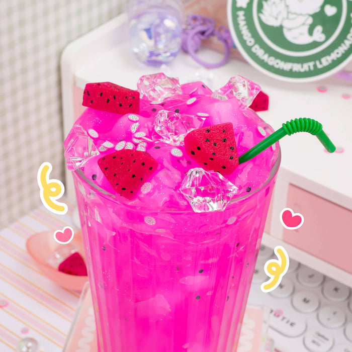 Mango Dragonfruit Lemonade Refresher Jelly Cube Signature Dome™ Slime