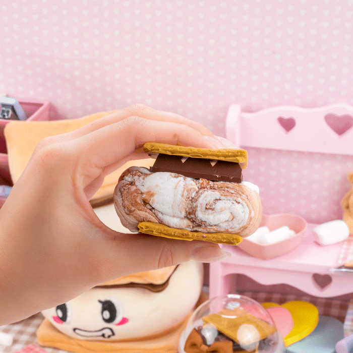 Gooey S'mores Cloud Creme Signature Dome™ Slime