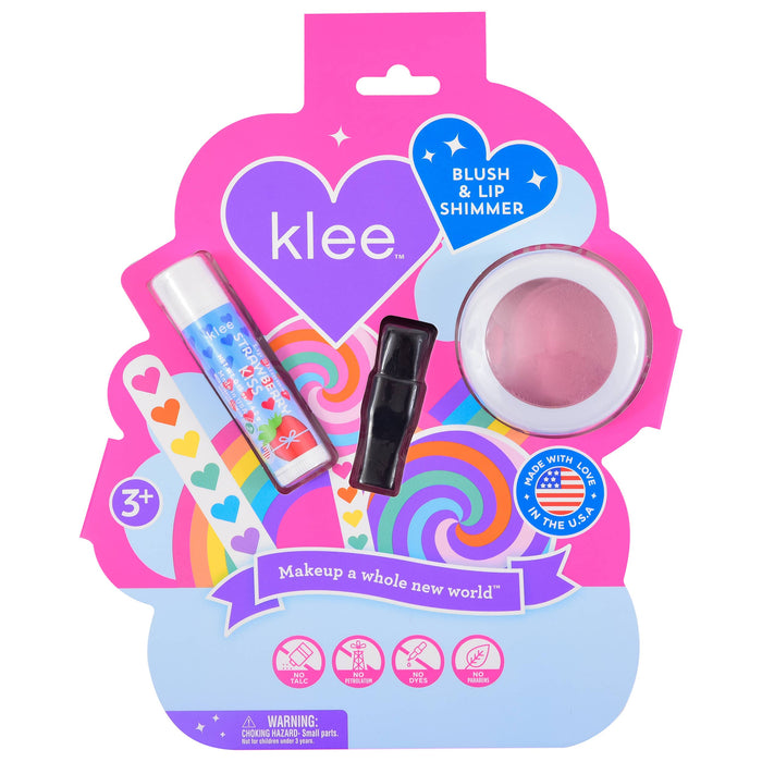 Klee Naturals - Blush and Lip Shimmer Set