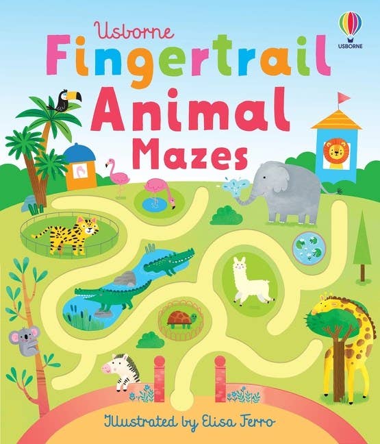Fingertrail Animal Mazes : Usborne