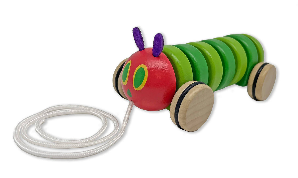 The Very Hungry Caterpillar Wooden Pull Toy