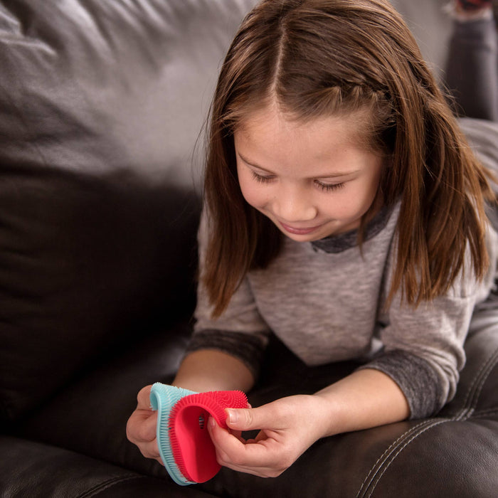 Silicone Fidget Sensory Set / 1Fish 2Fij-it 1Topper 1Gripper