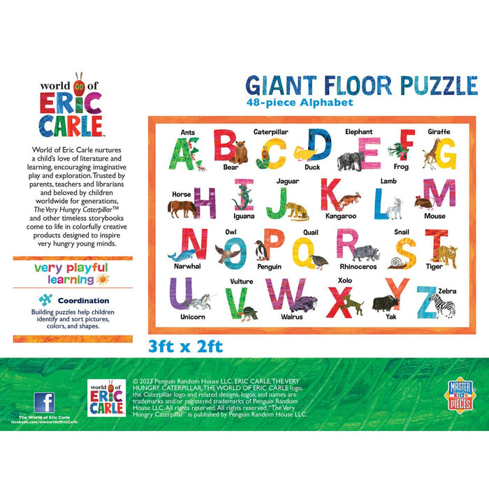 World of Eric Carle - Alphabet 48 Piece Floor Puzzle