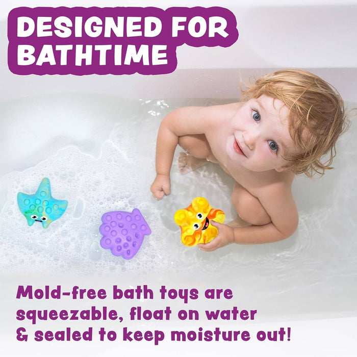 Tub Works® Tub Poppers™  Bath Toys 3pk