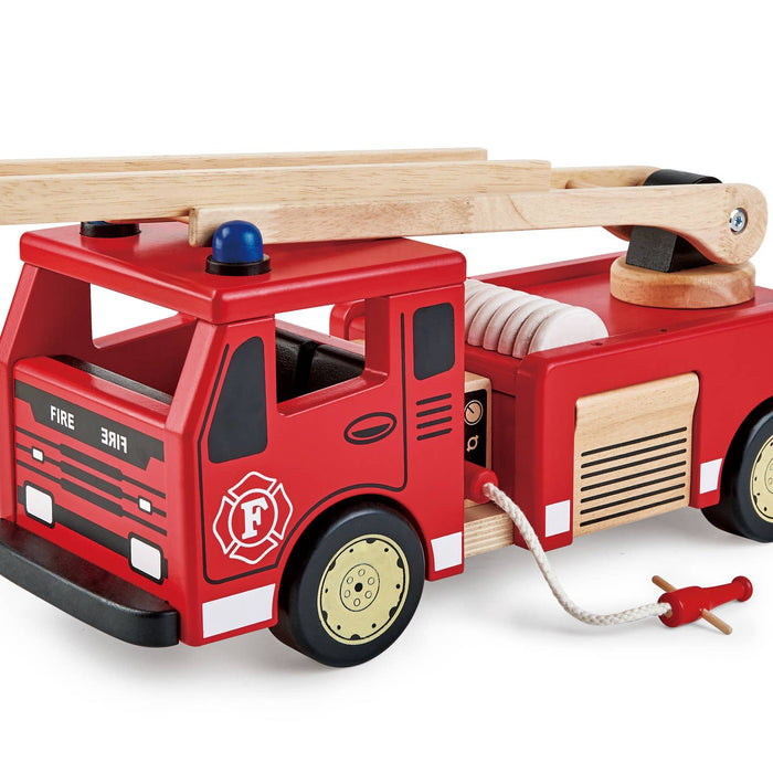 Pintoy Large Wooden Fire Engine