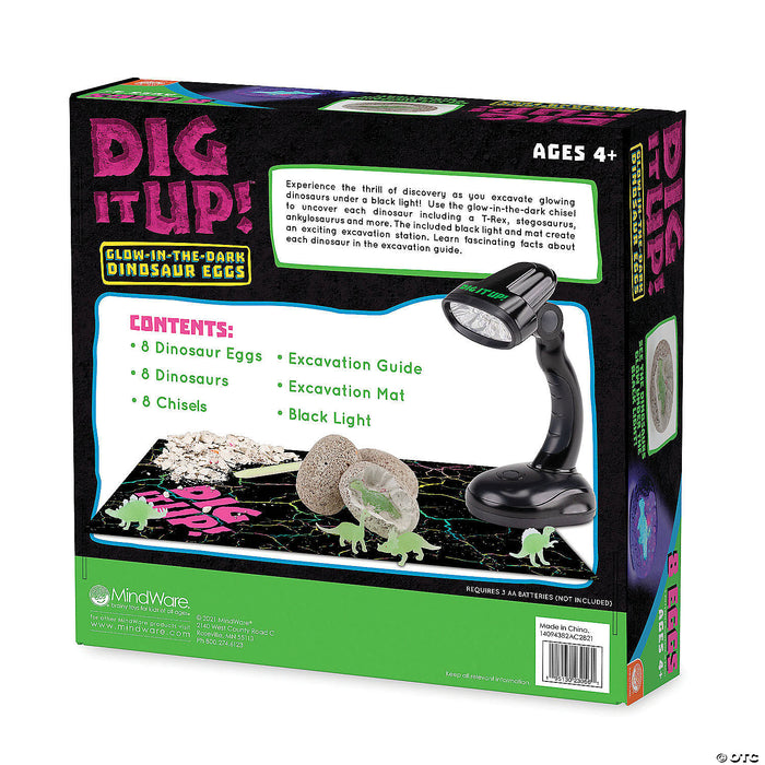 Dig it Up! Glow in the Dark Dinosaur Eggs