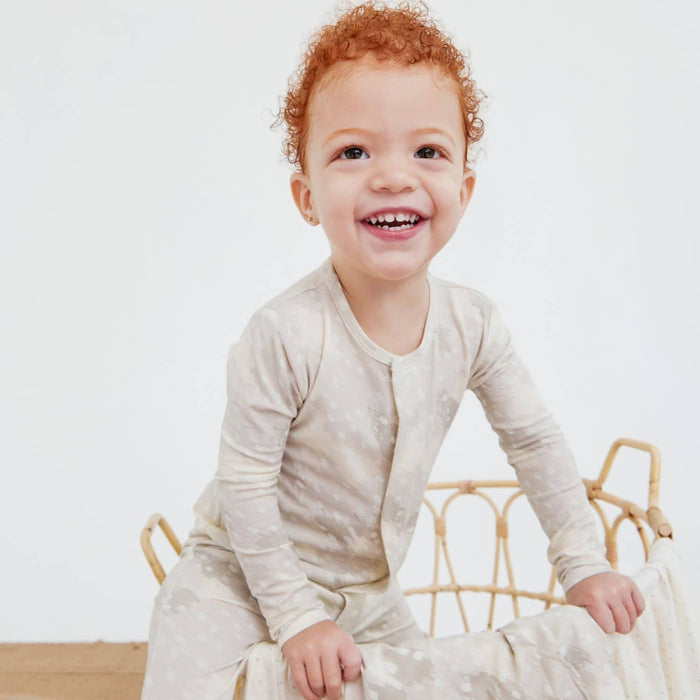Doeskin Tan Modal Magnetic Coverall