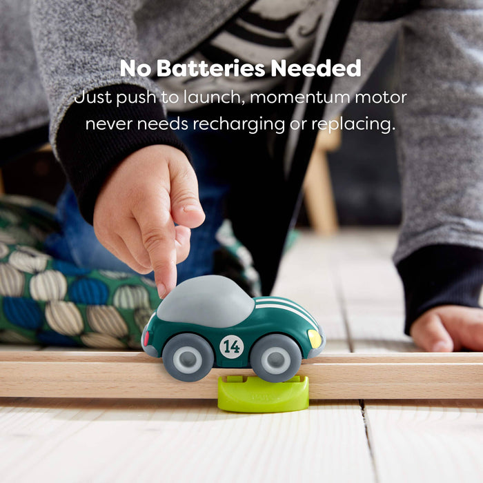 HABA Cars Green Speedster with Momentum Motor – Recycled