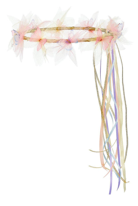 Joanna Halo w/butterflies - Costume Accessory for Kids - Carnival & Festive Use