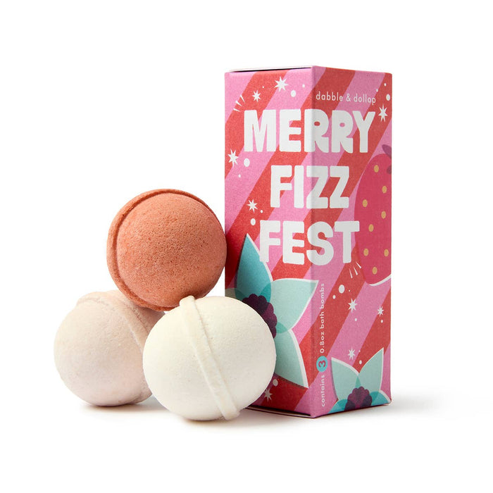 Merry Fizz Fest® Bath Bombs