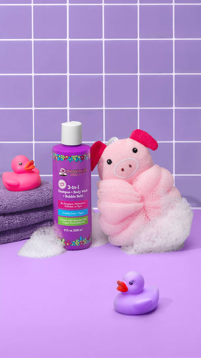 Piggy Pouf Bath Loofah