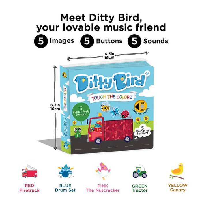 Ditty Bird Books- Color Songs