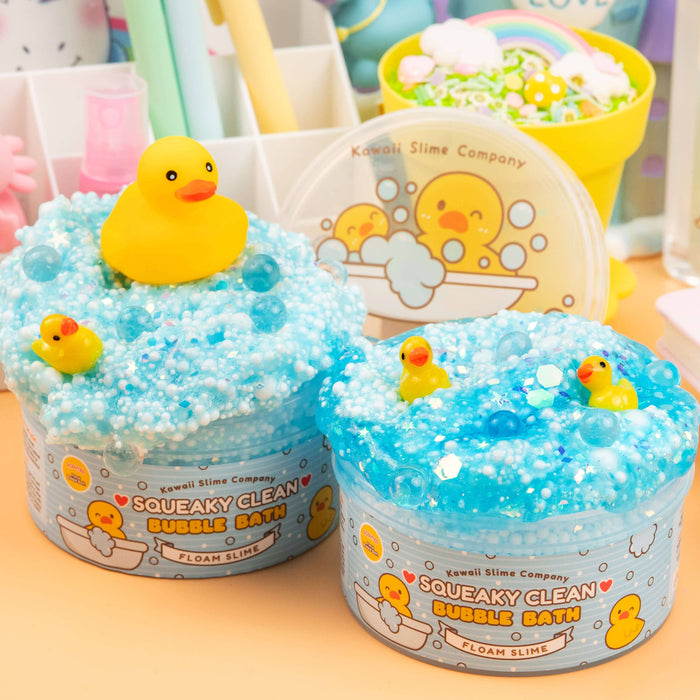 Squeaky Clean Bubble Bath Floam Signature Dome™ Slime