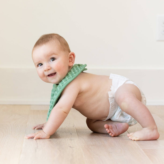 Reversible Bib + Burp Set Sea Foam