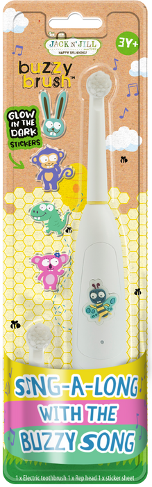 Kids Electric Musical Toothbrush Buzzy Brush (3+ yrs)