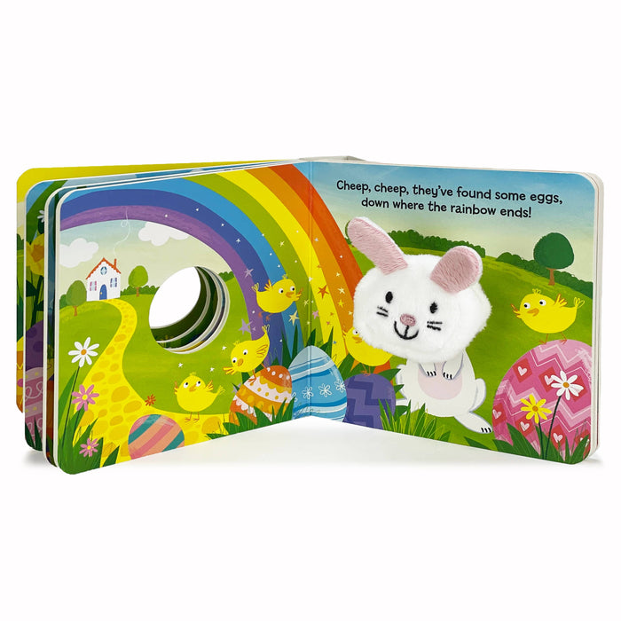 Hippity, Hoppity, Little Bunny Finger Puppet Book