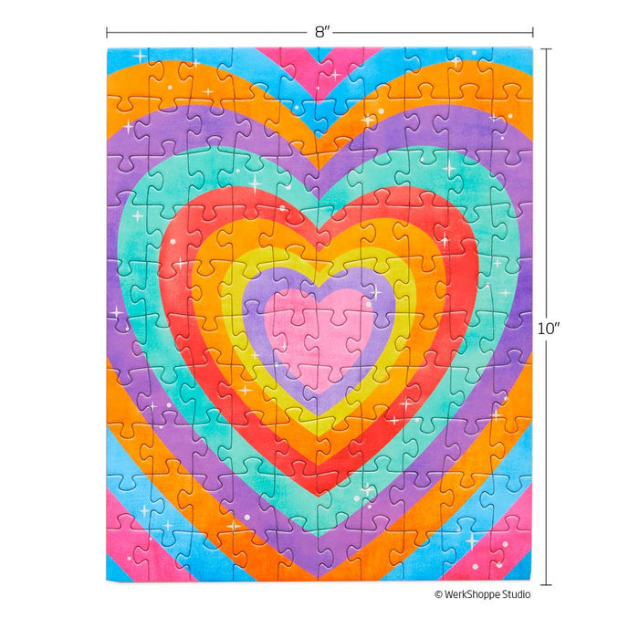 Velvet Heart | 100 Piece Puzzle Snax