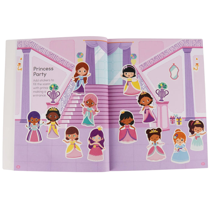 Pretty Pink Toddler Sticker Activity Book