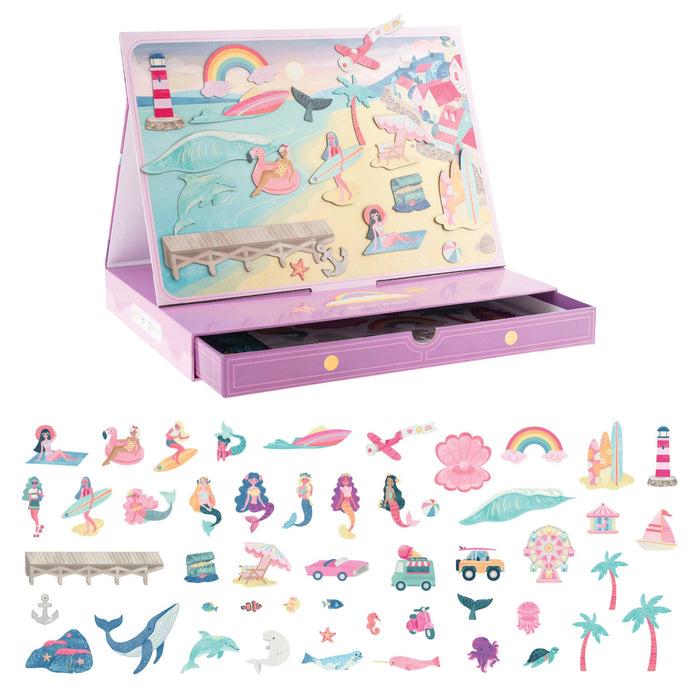 Magnetic Scene With Drawer- Mermaid
