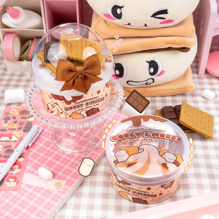 Gooey S'mores Cloud Creme Signature Dome™ Slime